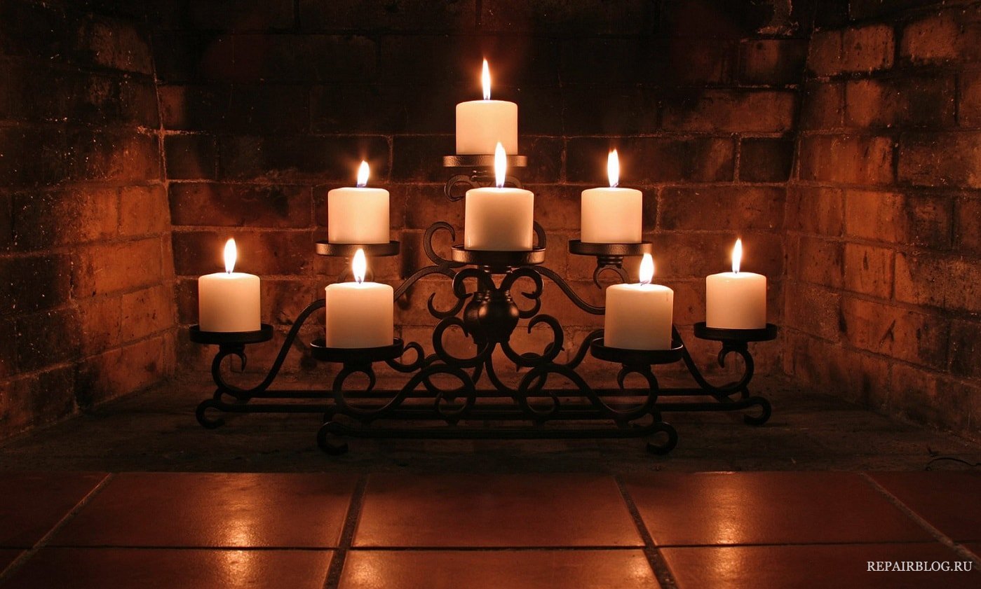 Свечи для камина